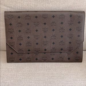 MCM unisex portfolio. Will fit iPad, small laptop, iPhone. Never used!